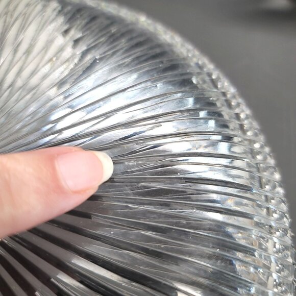 Libbey Glass Bowls American Brilliant Serving Accent Handle Chip Dip JY1 - Picture 8 of 10